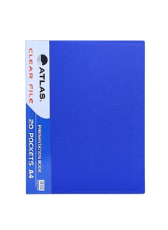 ATLAS 20-Pocket Display Book Assorted Colours  - Image 5