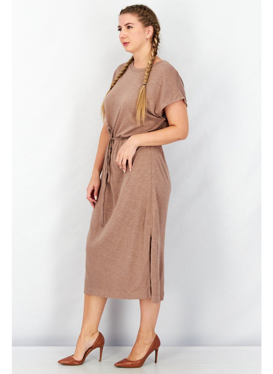 Splendid Women Heather Midi Dress, Ash  - Image 2