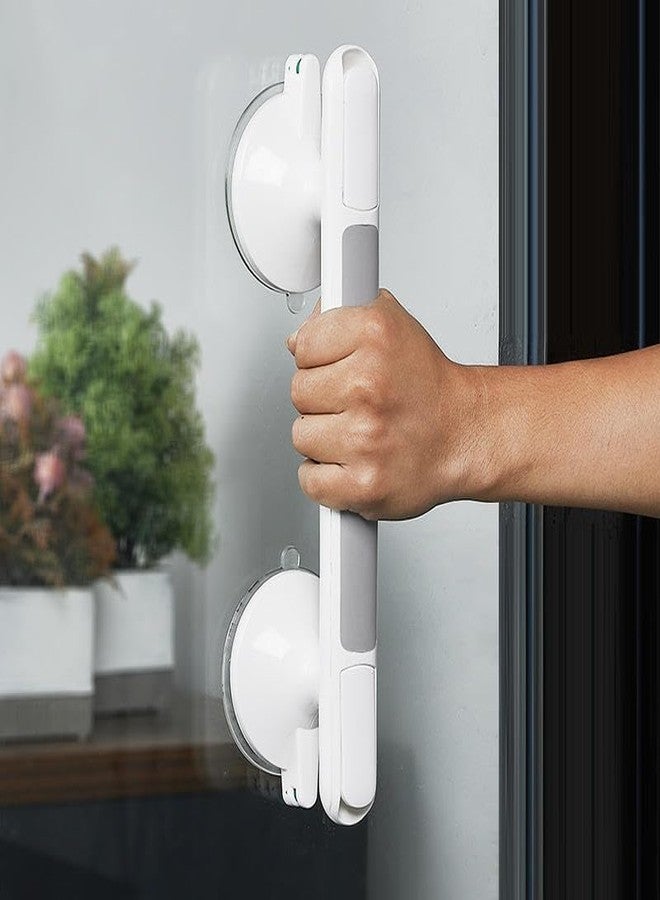 KANUPRIYA Vacuum Suction Grab Bar Handle for Bathroom – No Drilling Anti-Slip Safety Support Handle, Portable Shower & Bathtub Assist Bar, Strong Suction Toilet Door Helping Handle for Elderly & Kids (Heavy) - Image 5
