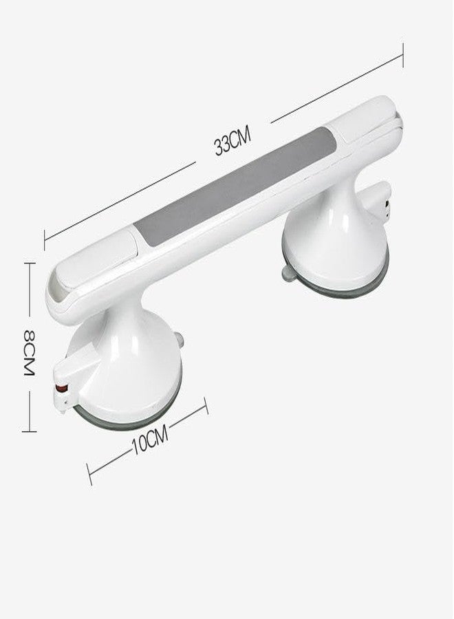 KANUPRIYA Vacuum Suction Grab Bar Handle for Bathroom – No Drilling Anti-Slip Safety Support Handle, Portable Shower & Bathtub Assist Bar, Strong Suction Toilet Door Helping Handle for Elderly & Kids (Heavy) - Image 2
