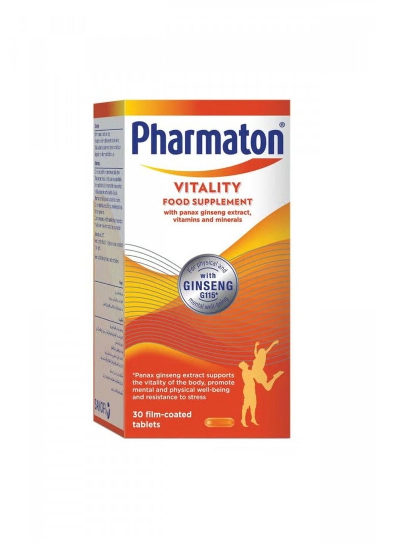 Pharmaton Vitality Capsules 30s - Image 2