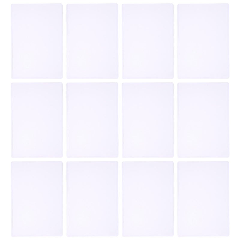 B6 Size Plastic Card Holders 30pcs Hard Photo Sleeves For Document Picture Storage Office Use - Image 2