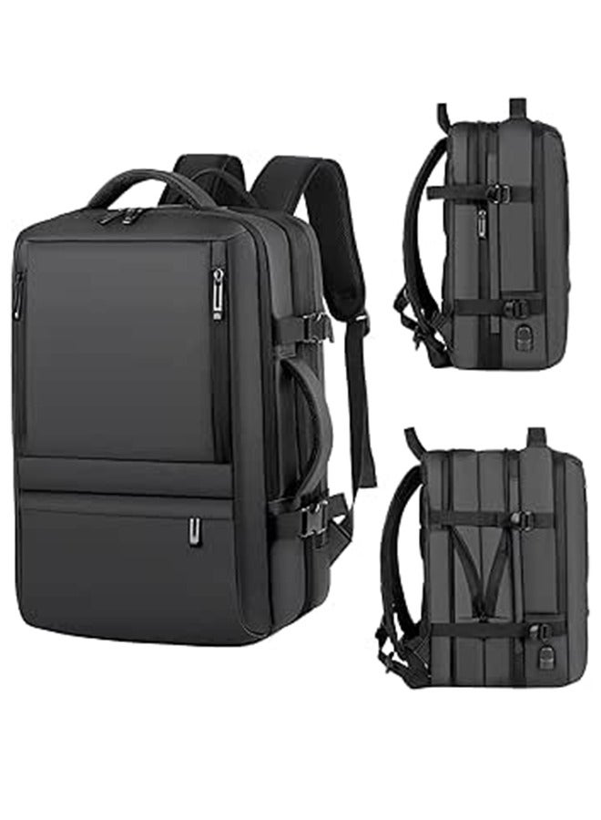 RATSAW Large Waterproof Travel Backpack Expandable 40L Carry On Backpack 17 Inch Laptop Backpack for Men and Women - Image 1