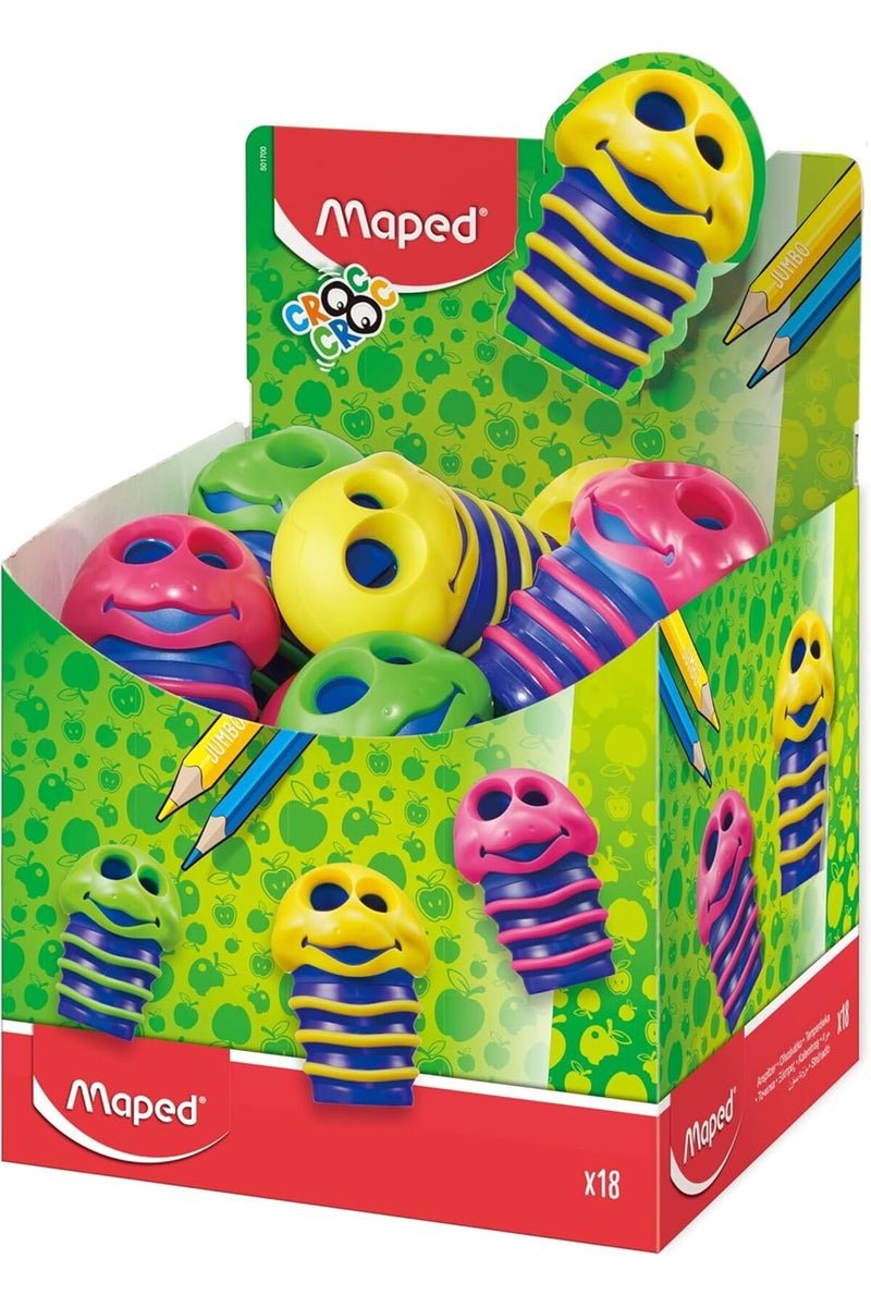 Maped Croc-Croc Sharpener, 1 Unit, Assorted color