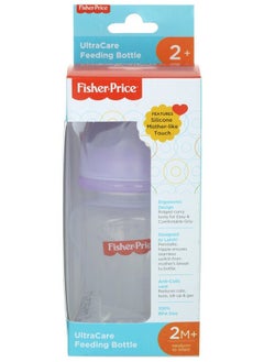 Fisher-Price Ultra Care Regular Neck Feeding Bottle Purple 120Ml  - Image 4
