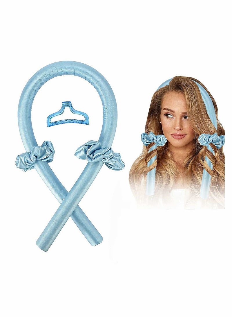 Heatless Hair Curlers For Long Hair, No Heat Silk Curls Headband - Image 1