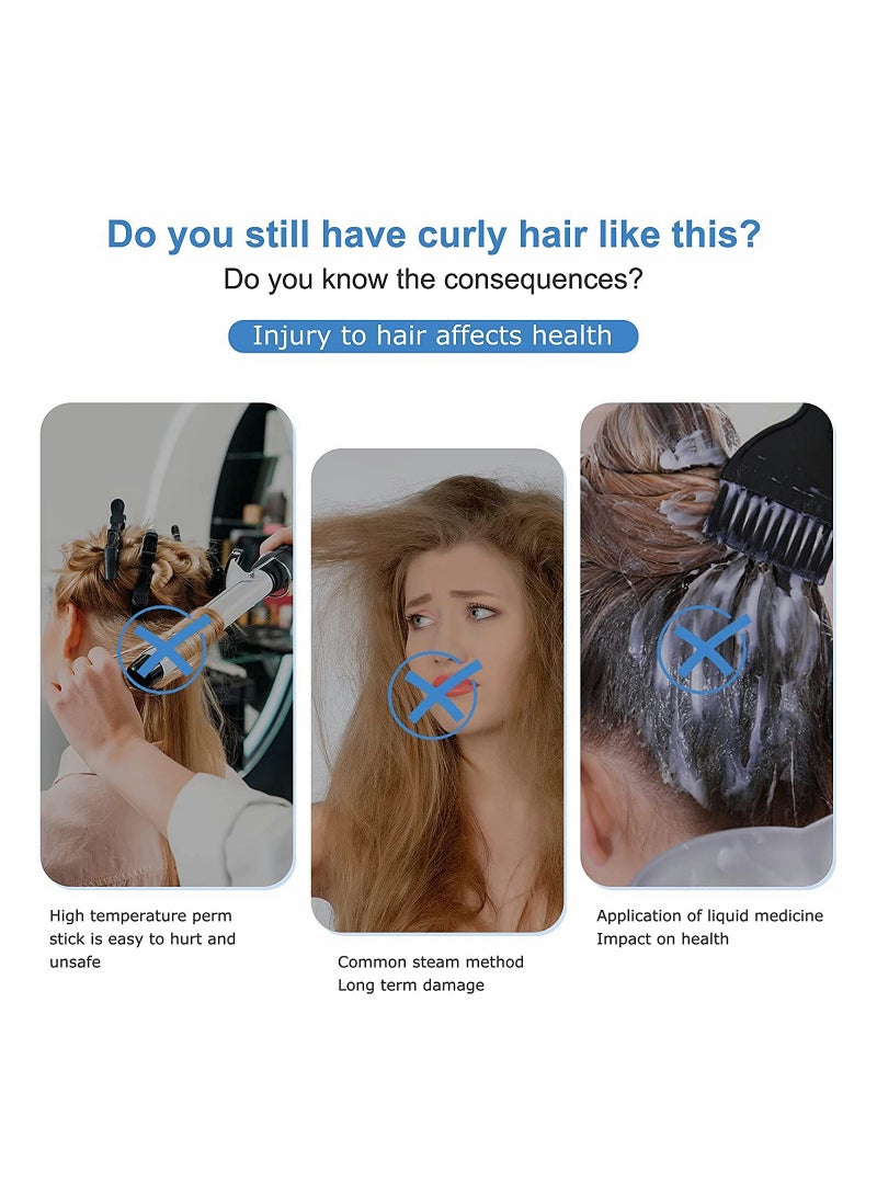 Heatless Hair Curlers For Long Hair, No Heat Silk Curls Headband - Image 4
