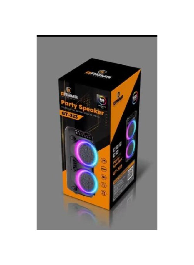 Gamma Bluetooth Speaker, Portable 3 Inch -GT-323 - Image 2