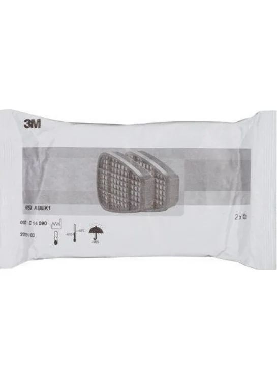ثري ام 6059 - Abek1 Organic Gas Vapor Mask Filter