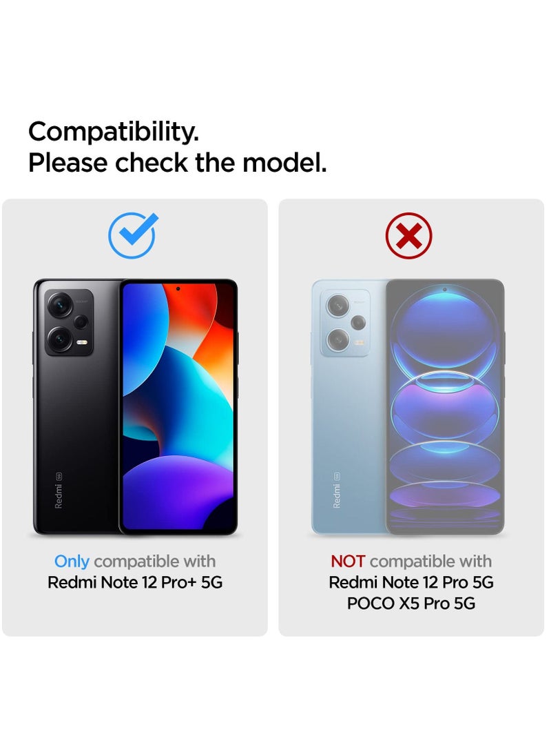 Houmt Redmi note 12 Pro+ Clear Case (6.8 inch) Zero Fingerprints Anti-scratch Back Cover Slim and Soft Bumper TPU Full Coverage Drop Proof for Xiaomi Redmi Note 12 Pro+ 5G  - Image 2