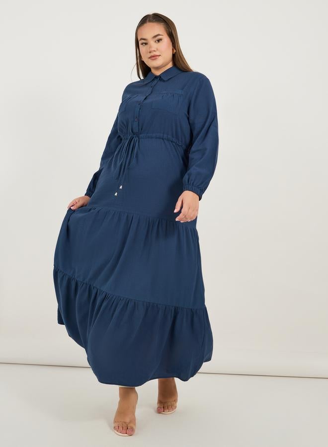 Styli Tiered Maxi Dress - Image 1