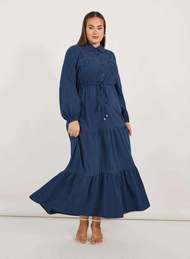 Styli Tiered Maxi Dress - Image 4