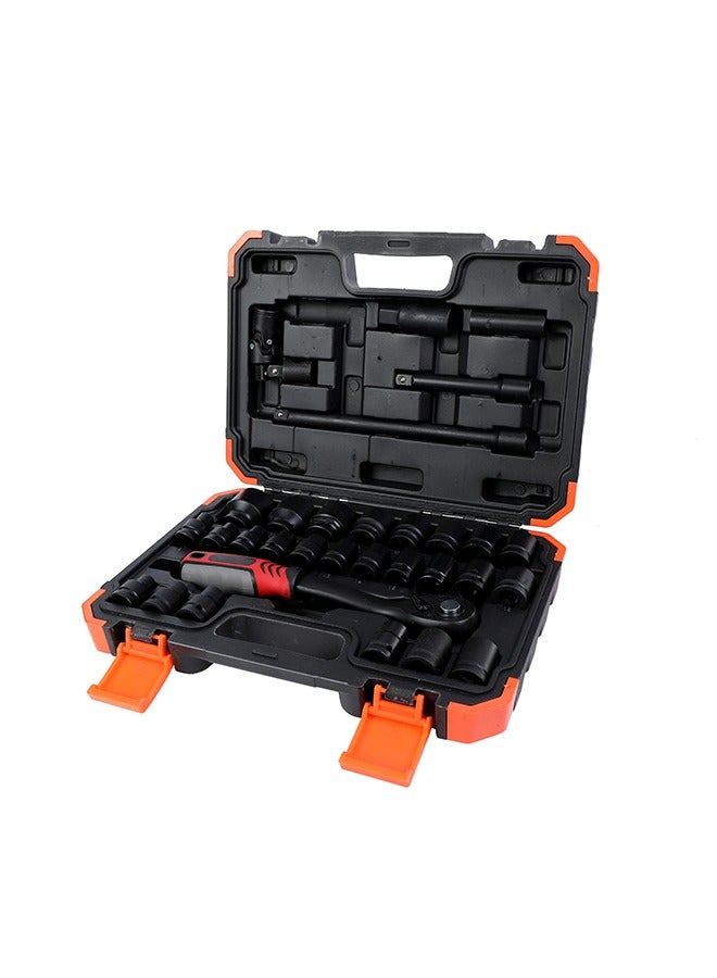 32-Piece Drive Socket Set - 1/2inch