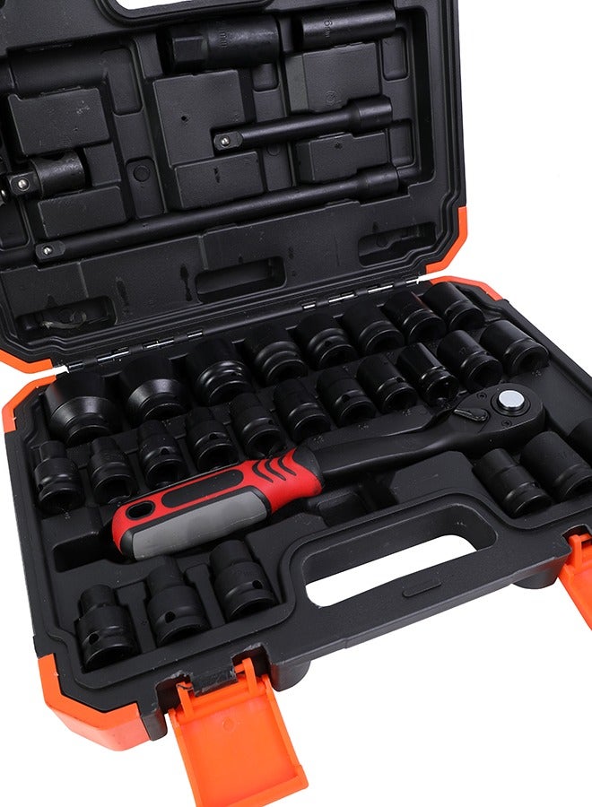 32-Piece Drive Socket Set - 1/2inch