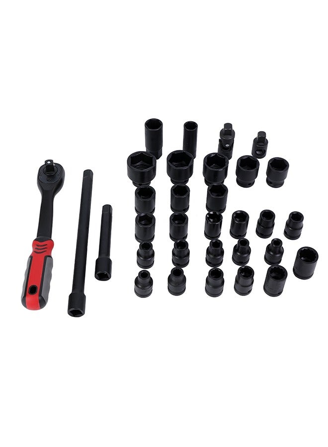 32-Piece Drive Socket Set - 1/2inch