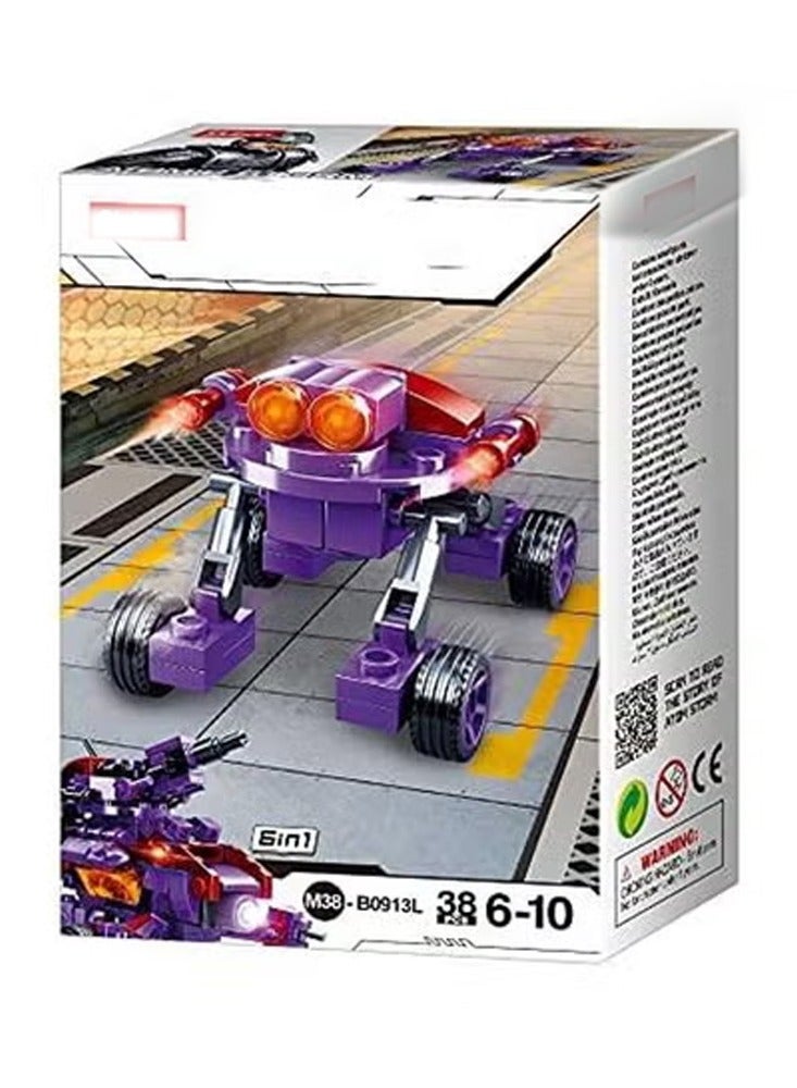 Sluban Fox Robot Blocks 38 Pieces