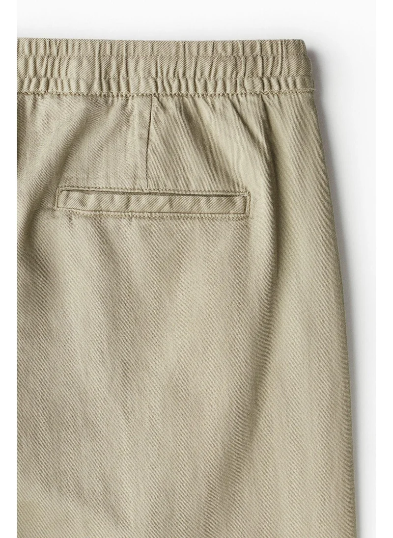 اتش اند ام Relaxed Fit Linen trousers
