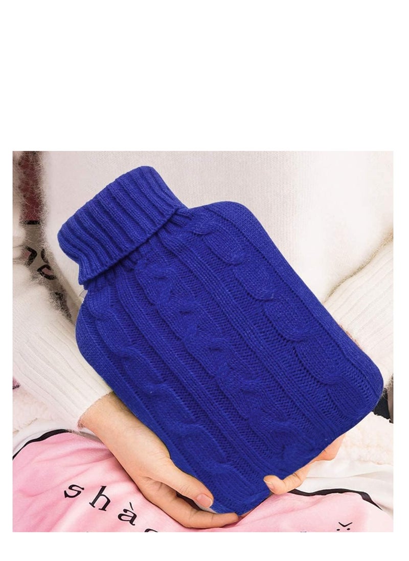 Lifenpure Lifenpure™ Hot Water Bag 2 Liter with Knit Cover Blue  - Image 3