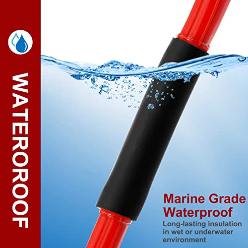 Chanzon 3:1 Ratio 1/8" (3.2mm) Heat Shrink Tubing - Marine Grade Waterproof Adhesive Lined - 8Ft Roll (2.5M Total Length) Clear/Transparent Polyolefin Sleeving Wrap Shrinking 3 to 1 Ratio 1pcs - Image 4