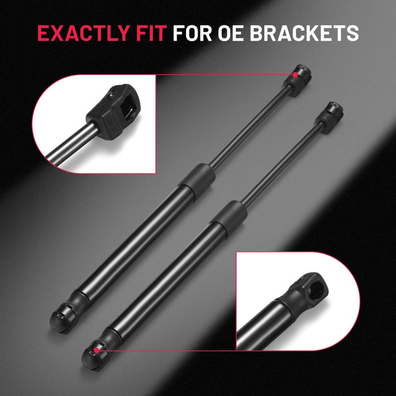 BDFHYK Hood Struts Lift Supports Car Hood Holder Gas Spring Compatible with 2015-2017 Hyundai Sonata Rust Resistant 81161-C1000 Trunk, 2 Pcs - Image 3