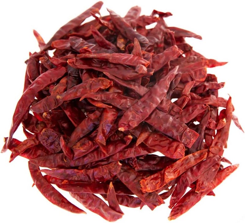 4oz Dried Arbol Chile Peppers - Natural Dehydrated Chili Peppers for Authentic Mexican Cuisine - Image 3
