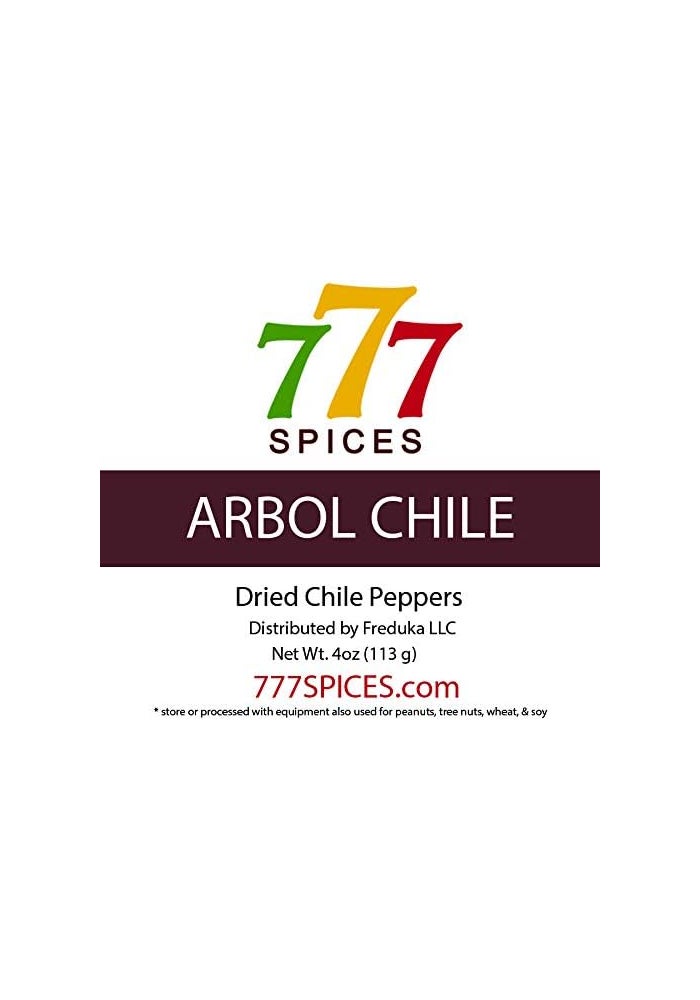 4oz Dried Arbol Chile Peppers - Natural Dehydrated Chili Peppers for Authentic Mexican Cuisine - Image 5