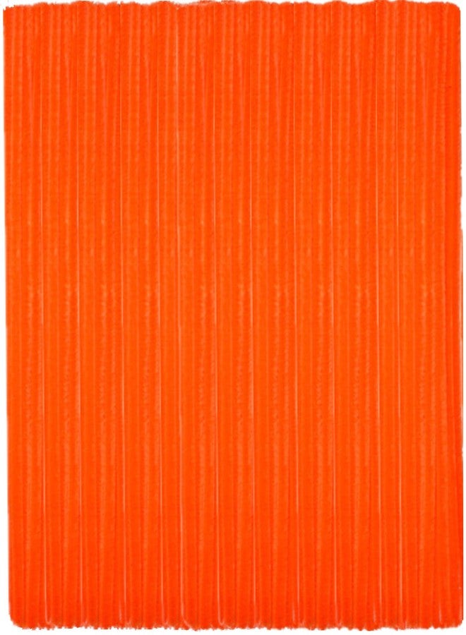 GOTOONE Orange Pipe Cleaners (100 Pack) Chenille Stems for DIY Art Decorations Creative Craft (6 mm x 12 Inch) - Image 1