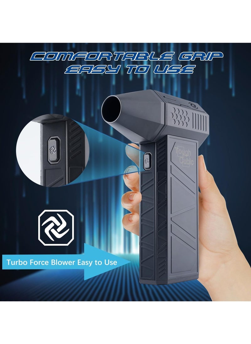 Turbo Jet Fan Turbine Jet Blower 130,000rpm w/High-Speed Brushless Motor Top Speed 80mph Airflow Strong Wind Fan