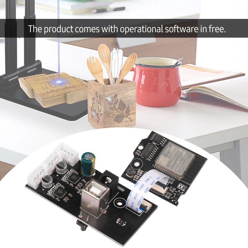 Single-Arm Engraver Electronic Components - High Quality Mainboard Powerful Generic Wi-Fi+BT+BLE MCU Modules Advanced Master Firmware for Single-Arm Engraving Machines - Image 4
