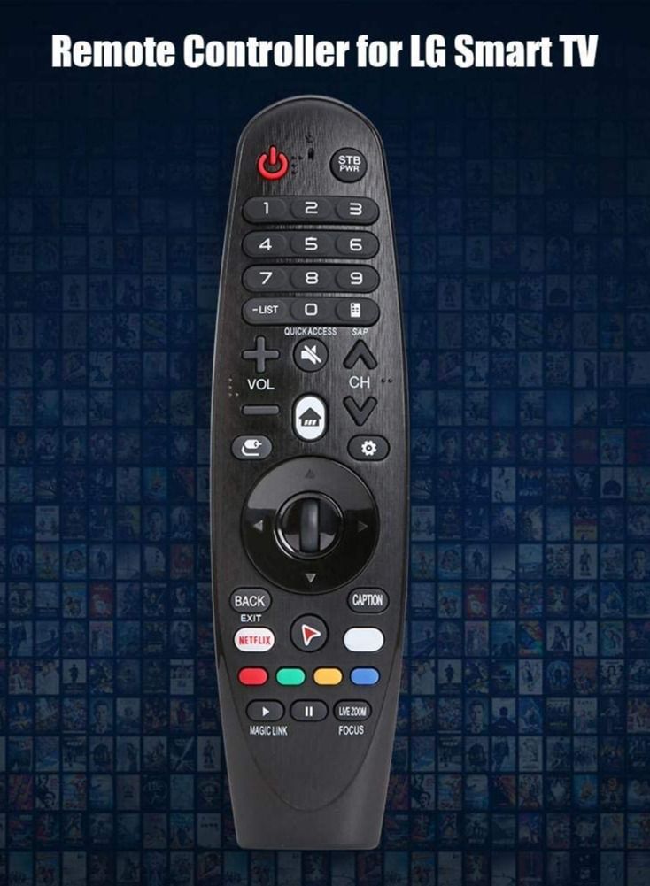 Smart TV Television Remote Control Replacement for LG AN-MR600 AN-MR650 - Image 2