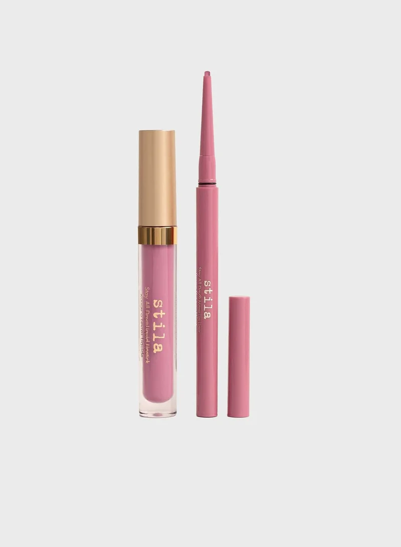 stila Kindness Is Cool - Liq Lipstick & Lip Liner Set (Patina)