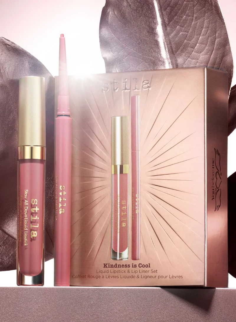 stila Kindness Is Cool - Liq Lipstick & Lip Liner Set (Patina)