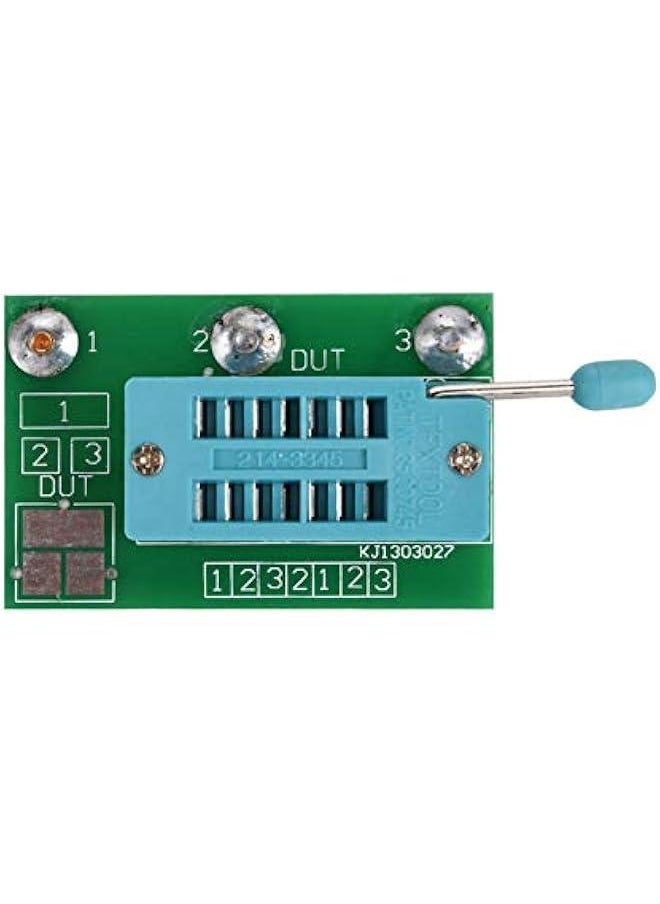 Generic - Transistor Tester, MK-168 8MHz External Crystal Multifunction High Accuracy Diode Triode Capacitance Tester RLC NPN PNP MOS Meter with Automatically Detect - Image 1