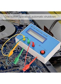 Generic Transistor Tester, MK-168 8MHz External Crystal Multifunction High Accuracy Diode Triode Capacitance Tester RLC NPN PNP MOS Meter with Automatically Detect  - Image 4
