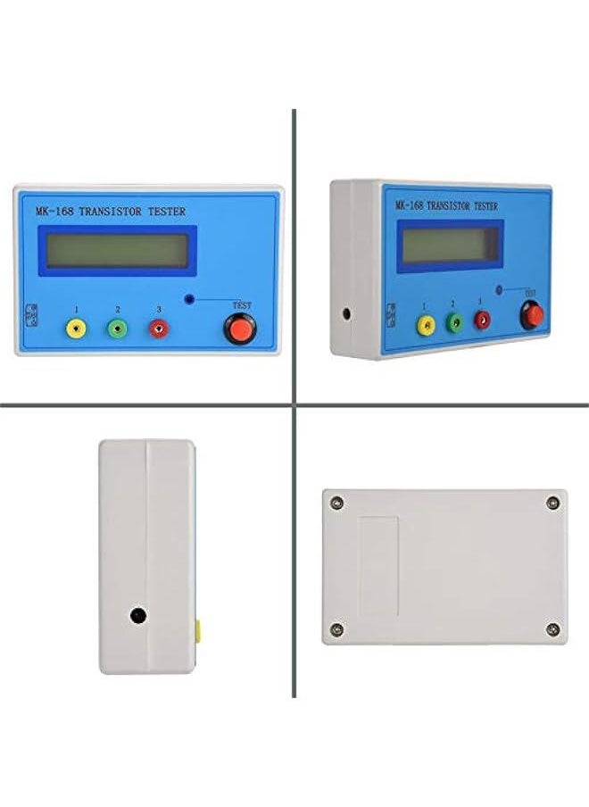 Generic - Transistor Tester, MK-168 8MHz External Crystal Multifunction High Accuracy Diode Triode Capacitance Tester RLC NPN PNP MOS Meter with Automatically Detect - Image 1