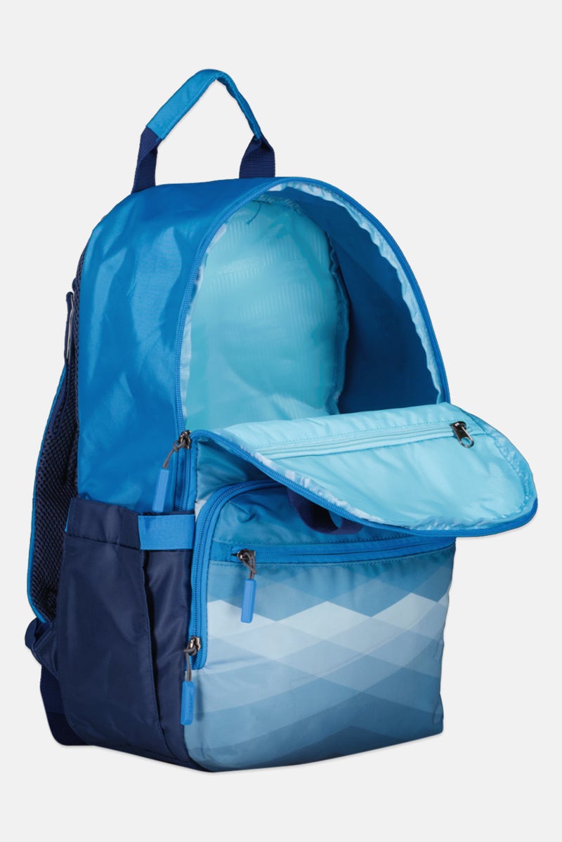 AMERICAN TOURISTER Women Brand Logo Backpack, Blue  - Image 3