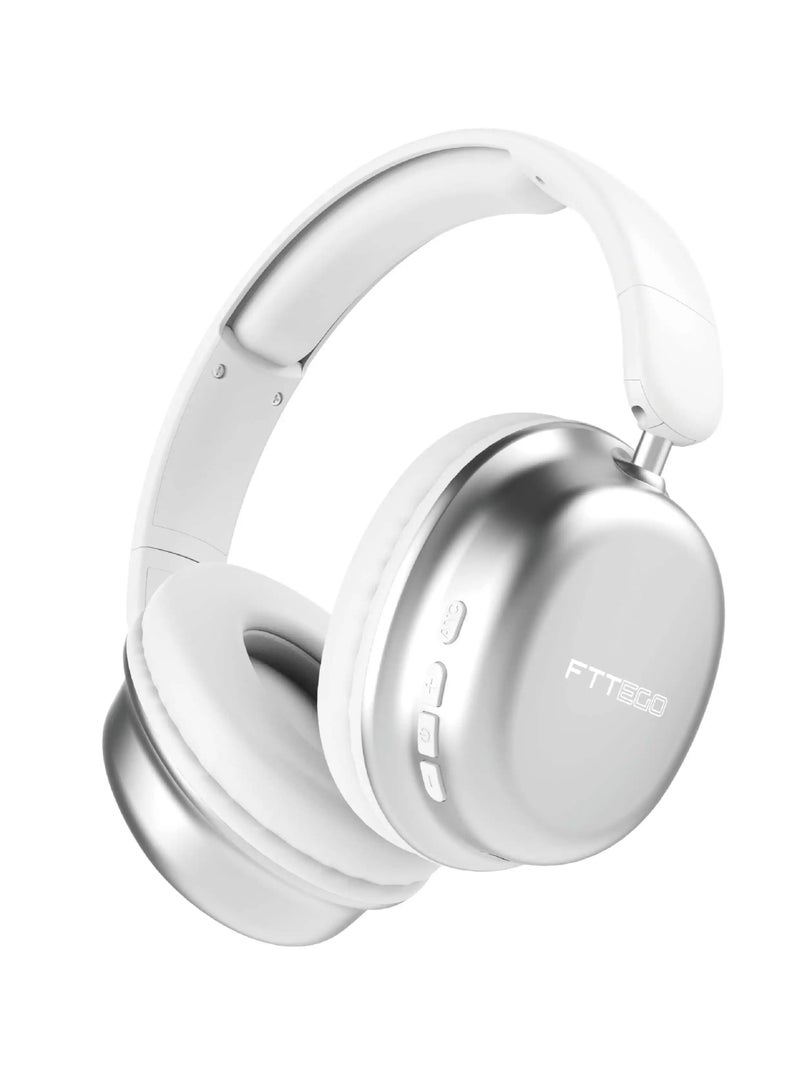 FTTEGO FTTE102 Wireless Headphones – Silky Sound Luxury Experience Immersive Audio with 40mm Drivers & ANC Tech - Image 2