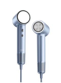 Airbot Airbot Hair Dryer High-Speed with 200mil Negative Ions, Low Noise, Temperature Control, Smart RGB Ring Light (Silver)  - Image 1