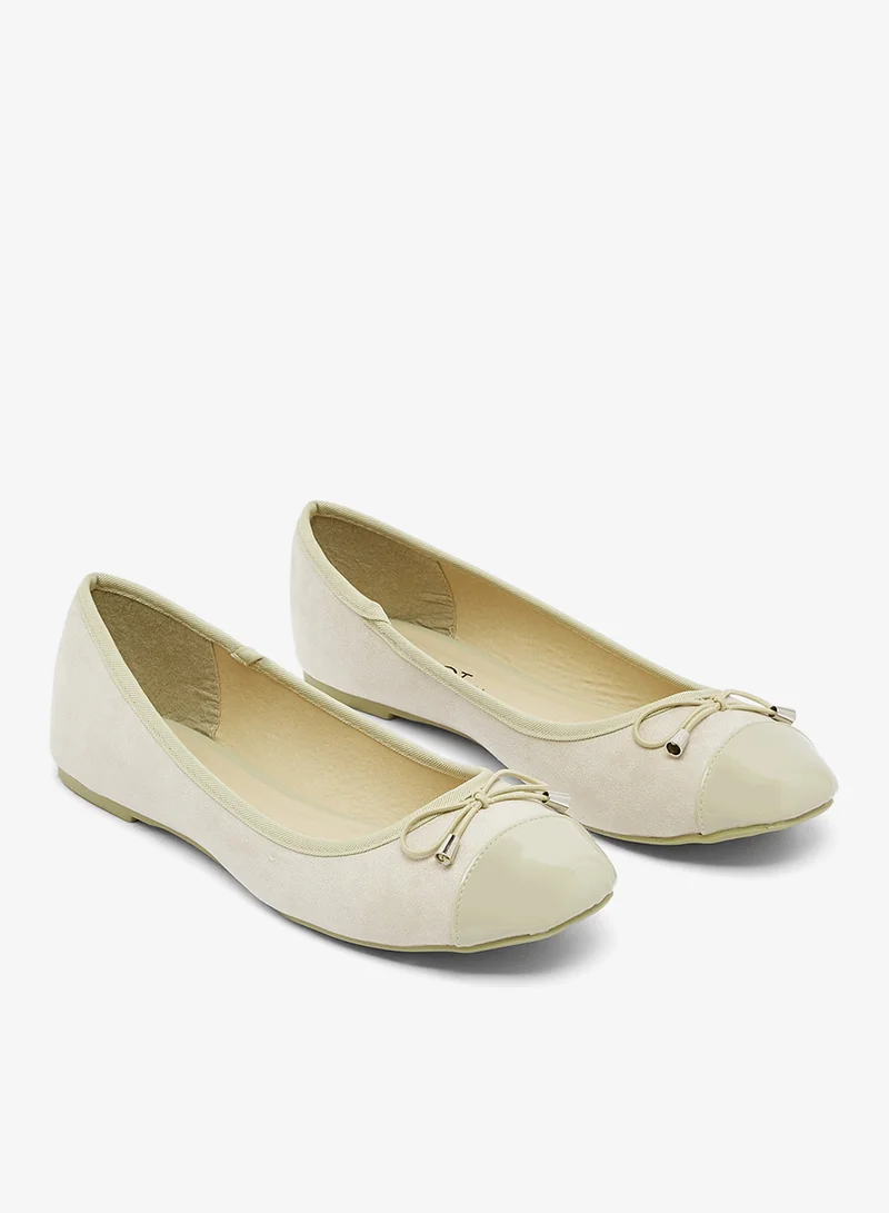 سبوت أون حذاء باليرينا مسطح