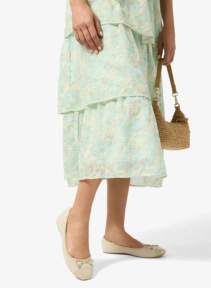 سبوت أون حذاء باليرينا مسطح