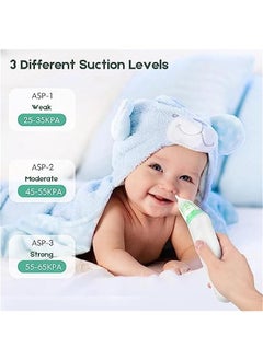 DMG Baby Nasal Aspirator, Baby Nose Sucker Electric Nose Cleaner, with 3 Suction Levels and 3 Sizes Silicone Tips with Music Soothing Function, Rechargeable, Deeply Nose Cleaner The Booger/Mucus/Sno - pzsku/ZA84A235A4B92C7169D39Z/45/_/1726726602/8626e920-ae69-4964-ab61-f4258df2a92e