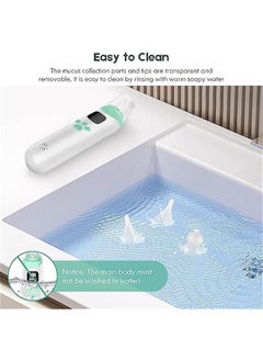 DMG Baby Nasal Aspirator, Baby Nose Sucker Electric Nose Cleaner, with 3 Suction Levels and 3 Sizes Silicone Tips with Music Soothing Function, Rechargeable, Deeply Nose Cleaner The Booger/Mucus/Sno - pzsku/ZA84A235A4B92C7169D39Z/45/_/1726726732/bb9a3fe4-7ab2-4caa-af88-3c07e95eff01