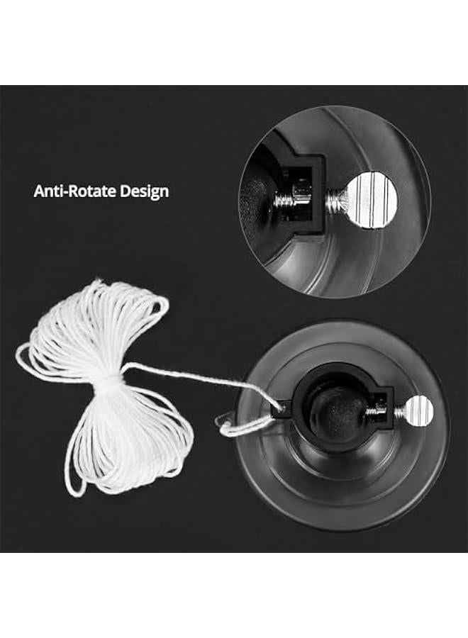 Arabest Light Bulb Changer for High Ceilings and Recessed Lights - Durable Silicone Suction Cup with Extension Pole Compatibility - Image 5