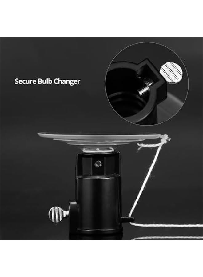 Arabest Light Bulb Changer for High Ceilings and Recessed Lights - Durable Silicone Suction Cup with Extension Pole Compatibility - Image 4