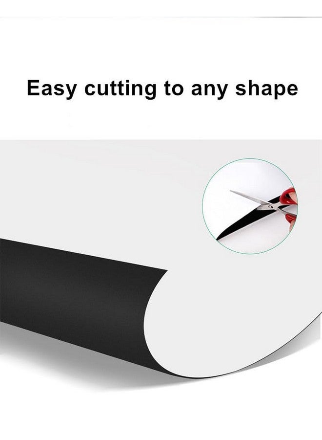 TAKSDAI 36 X 48 Inches Magnetic Dry Erase Removable Whiteboard Sticker For Wall, Self Adhesive, Peel And Stick, Bonus Magnetic Duster Marker Magnets - Image 4