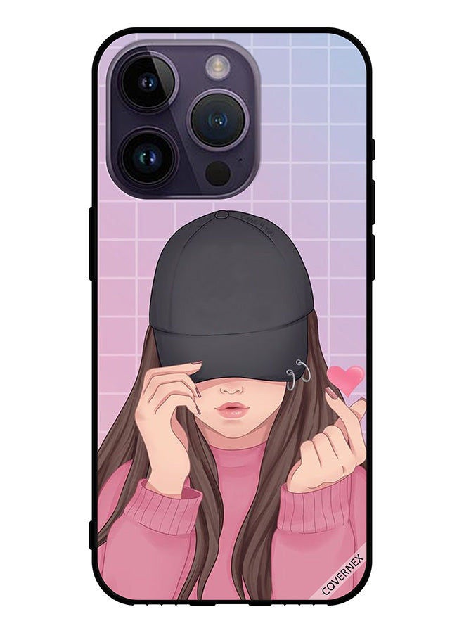 Covernex Protective Case Cover For Apple iPhone 14 Pro Snap Love Cap Girl - Image 1