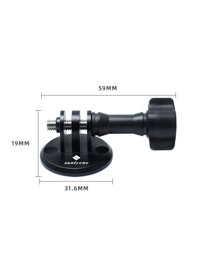 Generic GOPRO Accessories Outdoor Riding Handle Fixing Bracket Suit Sports Camera Accessories Adapter Extension Quick Release-Color:0153 Double-ended Action Camera Holder - Image 5