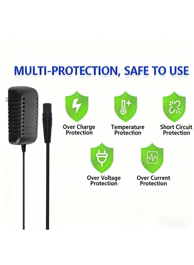 PDEEY Charger Replacement for Braun Series 9 7 5 3 1 Shaver, Power Supply Charging Cord 4 ft - - Image 4