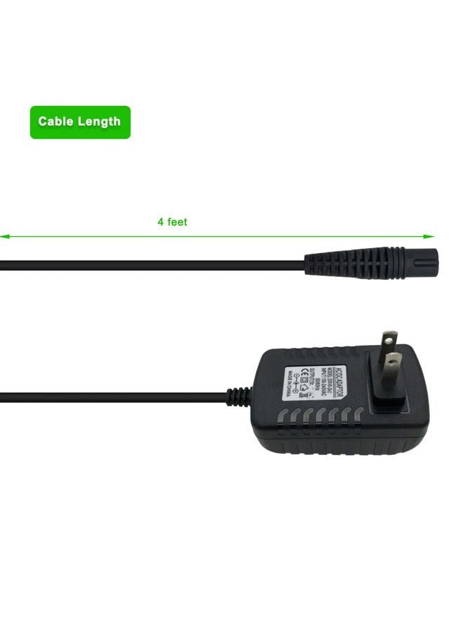 PDEEY Charger Replacement for Braun Series 9 7 5 3 1 Shaver, Power Supply Charging Cord 4 ft - - Image 3