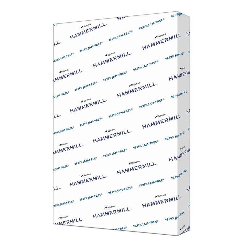 Hammermill ورق طباعة هامر ميل، ورق نسخ 20 رطل، 11 × 17 - 1 رزمة (500 ورقة) - 92 سطوع، مصنوع في الولايات المتحدة الأمريكية - Image 1